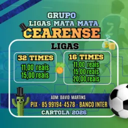 🎩LIGAS MATA MATA CEARENSE 🇧🇷💰