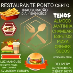 Restaurante Ponto certo antigo Restaurante dona Teresa