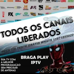 Divulgação de IPTV e painel