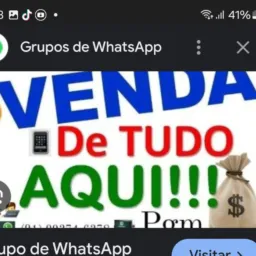 Vende de tudo aqui