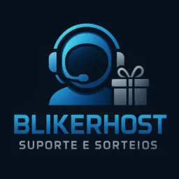 Bliker Host - Suporte e Sorteio 🛡️