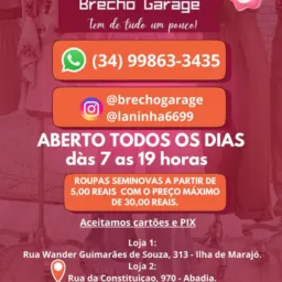 Garage Brecho🤩🙏😍