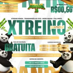 🐼|| X-TREINO PANDA