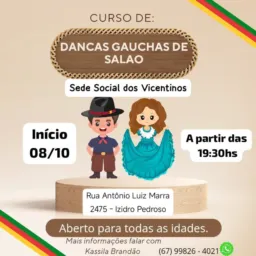 Curso de Dança Gaúcha de Salão 💃🏼