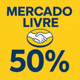 MERCADO LIVRE 50% PRATIQUE 50% NETFLIX TELA $10