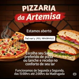 Pizzaria da Artemisa 😘😋