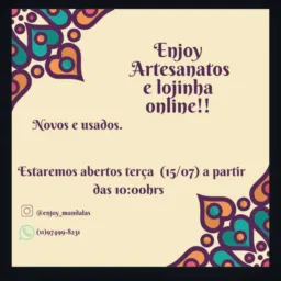 Enjoi Artesanato e bazar online.