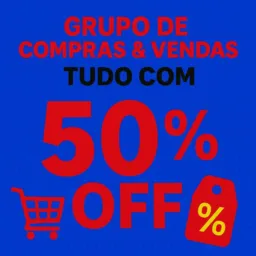 TUDO COM 50% OFF 2.0 🛒🏷️