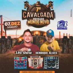 7 cavalgada de mundo novo