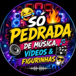 🤣🔥 Só Pedrada de Música, Vídeos & Figurinhas