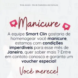 ☕Café da manhã em especial ao dia da manicure Smart Clin 🦷✨