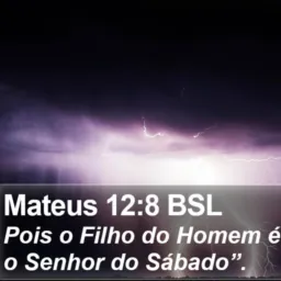 Jesus é o Senhor do Sábado. Mateus 12:8🙇🏻‍♀️🙇🏻‍♀️🙇🏻‍♀️