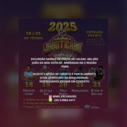 Excursão para o jabuticaba rodeo festival
