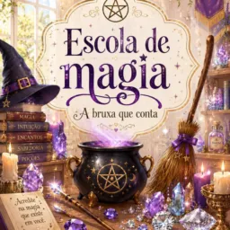 Escola de magia A Bruxa que conta