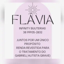 Vendas de brinco em prol do Gabriel (autista nível grave)