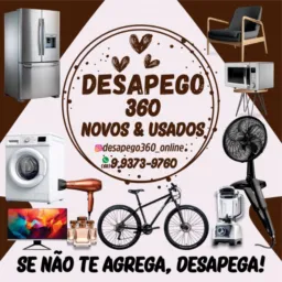 1️⃣Desapego 360 On-Line (Cerejeiras-Ro)👢👗🎒🛏️🛋️🪑