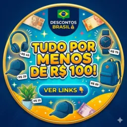 TUDO POR MENOS DE 100,00