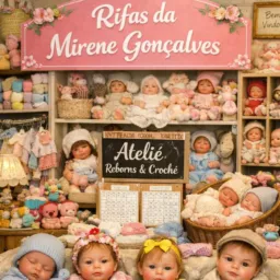 Rifa boneca bebe reborn