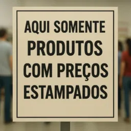 Somente produtos com preços.