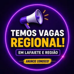 TEMOS VAGAS REGIONAL 1