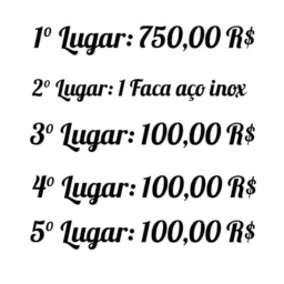 RIFA DE DINHEIRO 💶💶💶💶💶