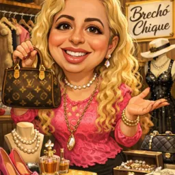 Boutique brechó bem chique peças novas e seminovos