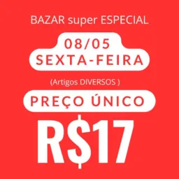 ❤️ 08/05 BAZAR (das 5 amigas) preço único R$17
