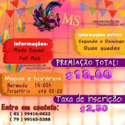 🔰 MS CUP🔰ESPECIAL CARNAVAL 🎊
