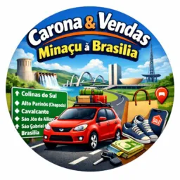 Carona/vendas,troca Minaçu/Brasília/Colinas/Alto paraíso/Cavalcante/