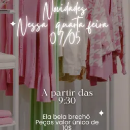ELA BELA BRECHÓ 🩷🛍️ peças valor único de 10$ 🩷
