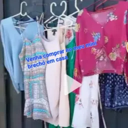 Mini brecho aqui em casa 🥼👖👚🩳