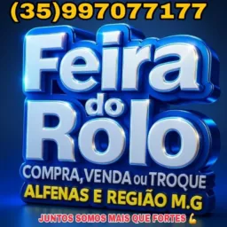 FEIRA DO ROLO. DE ALFENAS E REGIÃO 🤝