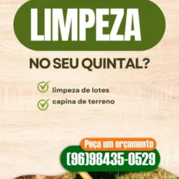 Trabalhos de capinação e roçagem e lava-se carro🚗