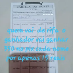 Rifas prêmios em dinheiro 🤑🤑🤑💸💸