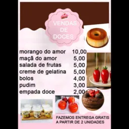 Venda de Doces🍓🍇🍎