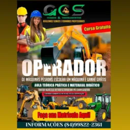 CURSOS DE MAQUINAS PESADAS EM CIDELÂNDIA E REGIÃO