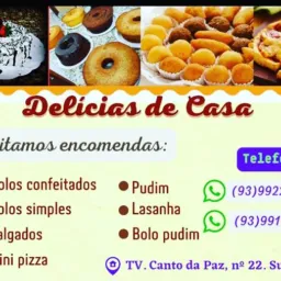 Delícias de Casa🎂🍕🍰🍩