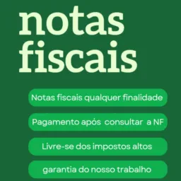 NOTA FISCAL PRA QUALQUER PRODUTO 📝