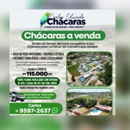 VENDA TERRENOS, SITIO E CHACARAS CAMPINAS/HORTOLÂNDIA