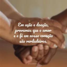 Doação e Boa Ação