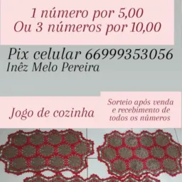 Sorteios de  Croche 💖