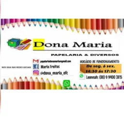 Dona Maria Papelaria e Diversos🛍🛒🎁🖊