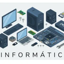 Feira do rolo de informática e peças computadores. ZD