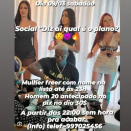 SOCIAL "DIZ AI QUAL É O PLANO?"🥇09/03