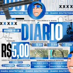 Diário DOUTRITREM MISTO & MOB 💙🚄