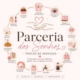 Parceiras de sonhos - Trocas de serviços💞