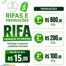 JL RIFAS e PRÊMIOS/PIX
