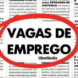 VAGAS DE EMPREGO 📚🗄️🪚⚒️
