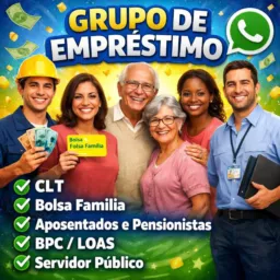 Empréstimo bolsa família, empréstimo consignado aposentado e pensionista, empréstimo CLT e FGTS