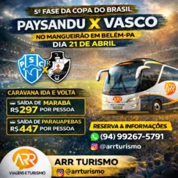 PAYSANDU X VASCO - Caravana P/ Belém